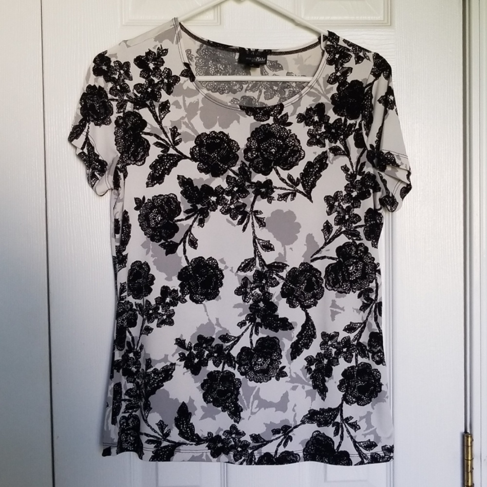 Black White Top